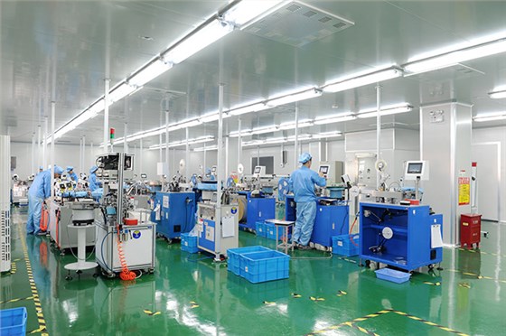 港源電子生產車間