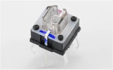 7.2*6.8帶燈輕觸開關