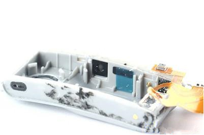 8智能手環上的輕觸開關