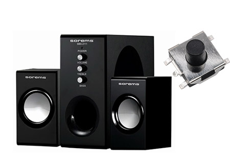 音響按鍵開關KAN0644應用案例