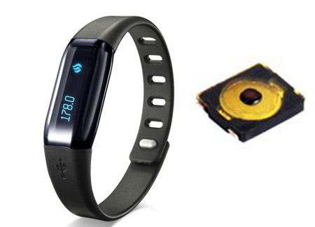 智能手環功能鍵輕觸開關應用案例