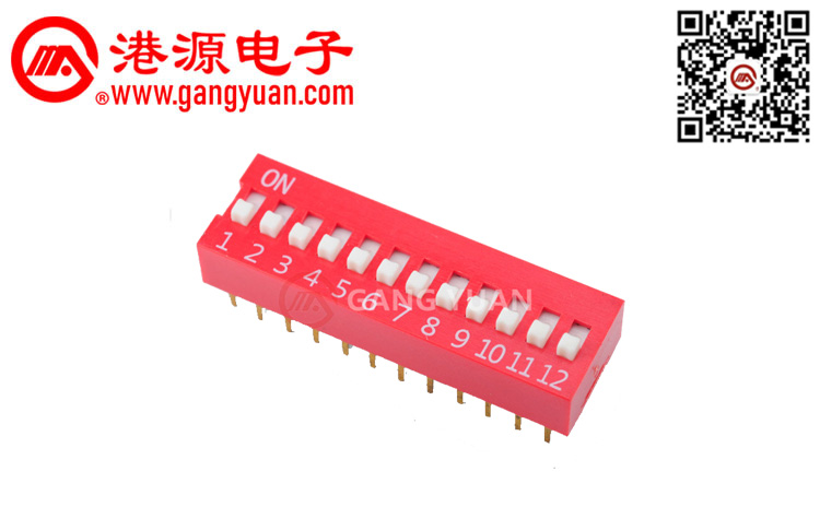 DS立式(1-12位)撥碼開關