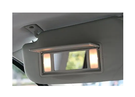 汽車化妝鏡燈開關